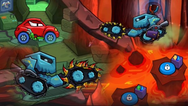 Car eats car 3 Франкенштейн