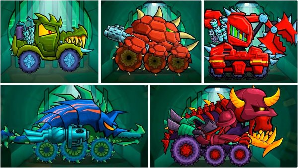 Игра car eats car 3 Хуберт