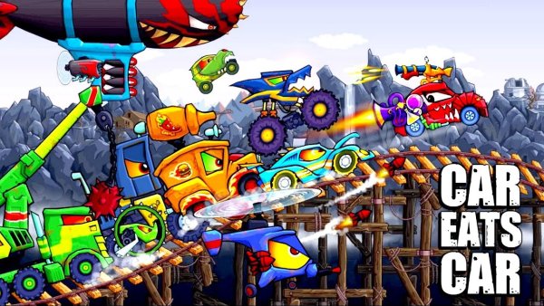 Игра car eats car 2