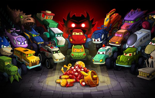 Игра car eats car 2