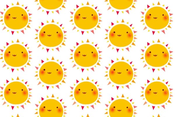 Много солнышек