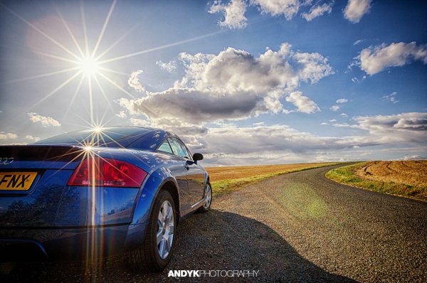 Машина на солнце