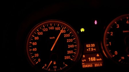 Спидометр БМВ м5 е60 на обои