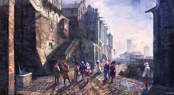 Новиград Ведьмак 3 арт