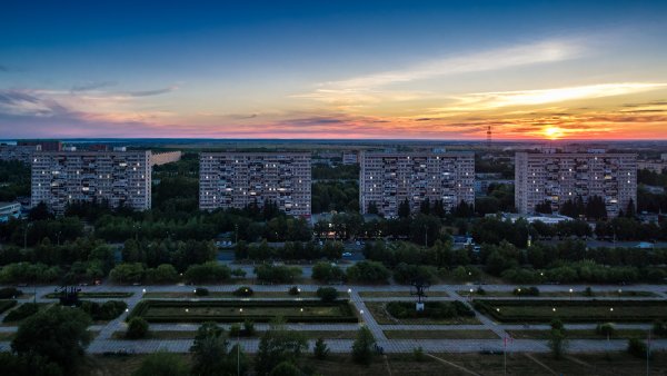 Тольятти ночью летом