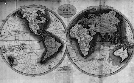 Старинные географические карты