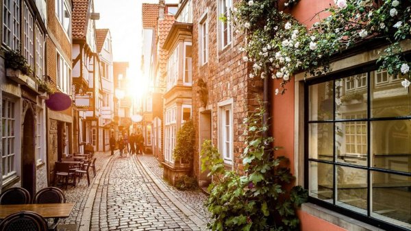 Европейские улочки