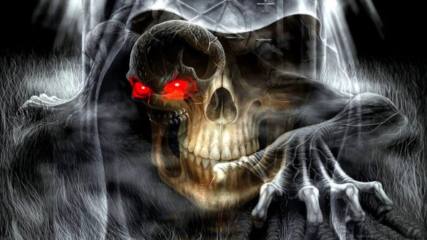 Череп на заставку