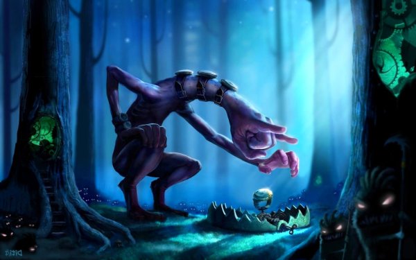 Страшно красивые арты на рабочий стол