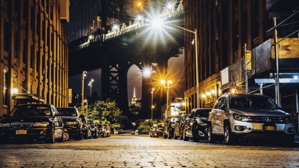 Ночной город улица