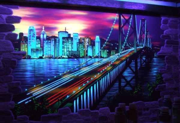 Светящийся город