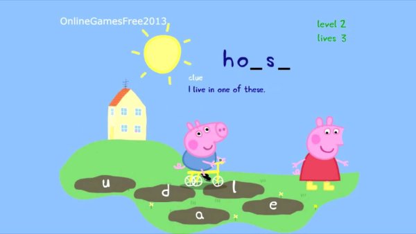 Заставка домик свинки Пеппы