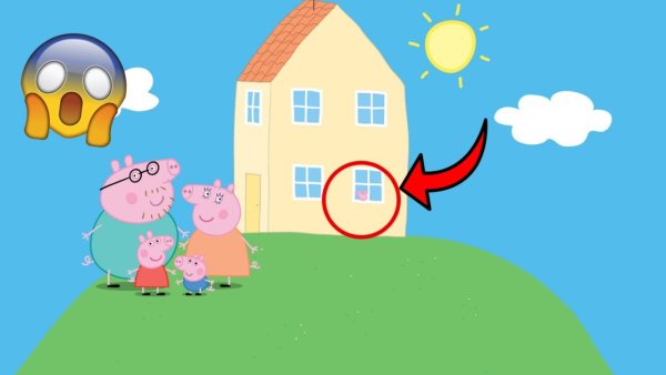 Обои домик свинки Пеппы хоррор