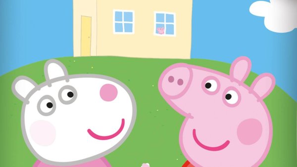 Свинка Пеппа дом в мультике