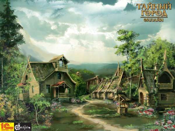 Обои на телефон тайный город