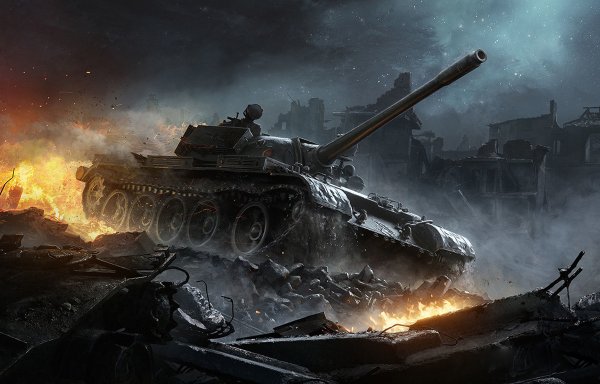 Танк т-55а в World of Tanks