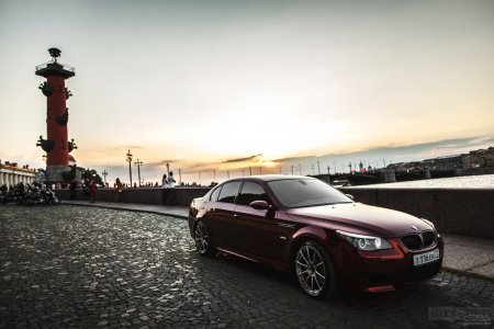BMW m5 e60 тень