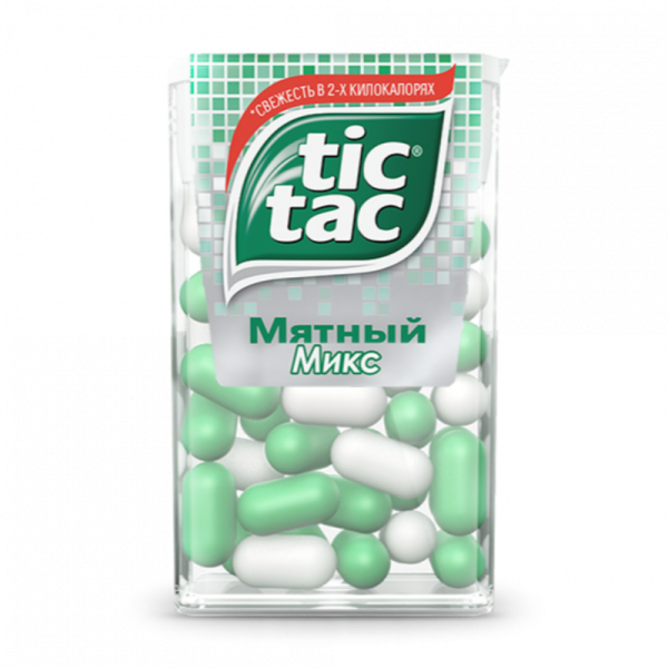 Драже тик так фруктовый микс 16г