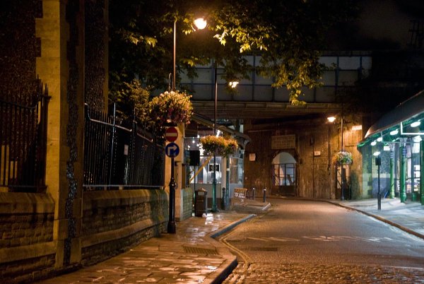 Улица ночью