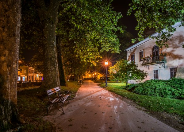 Ночной двор