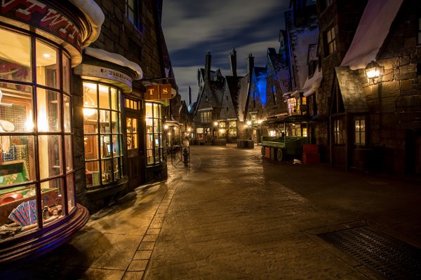 Вечерние улицы Европы