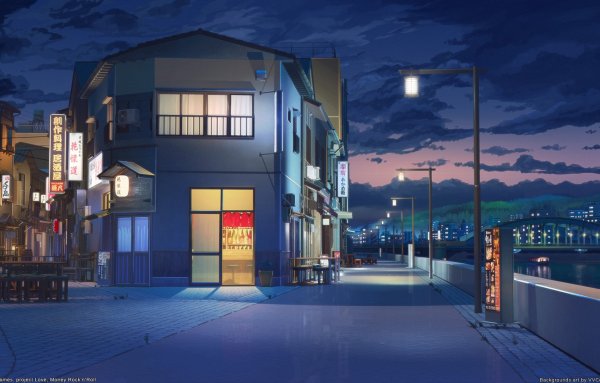 Пригороды Токио аниме