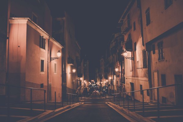 Красивые темные улицы