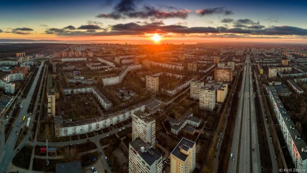 Ночной летний Тольятти