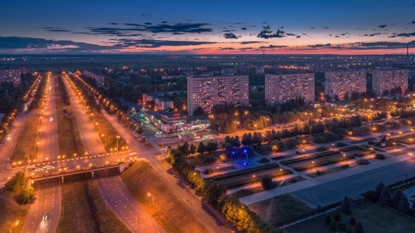 Тольятти Революционная с высоты