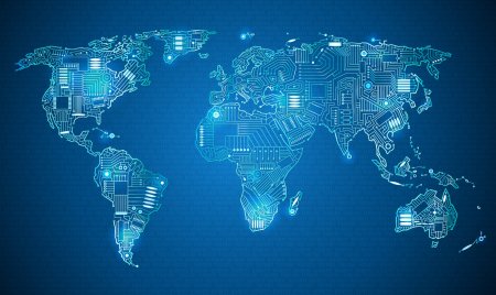 Цифровая карта мира