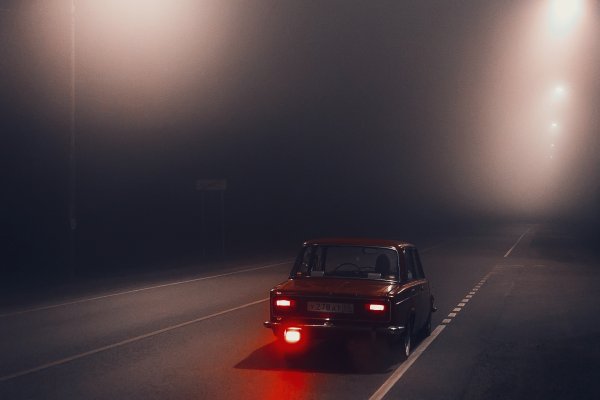 ВАЗ 2103 В тумане