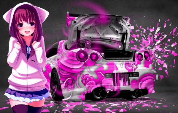 Nissan Skyline r34 anime