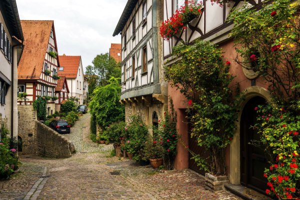 Старинные улочки Германии
