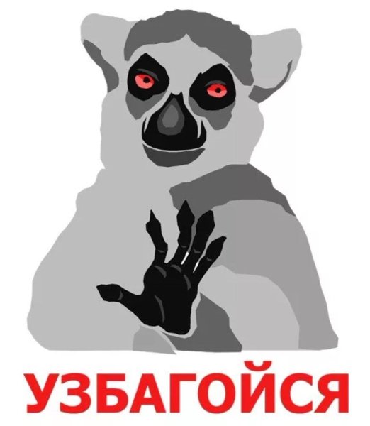 Стикер узбагойся