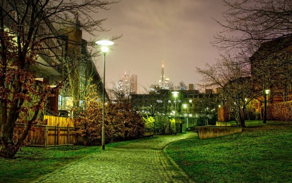 Парк в Нью-Йорке