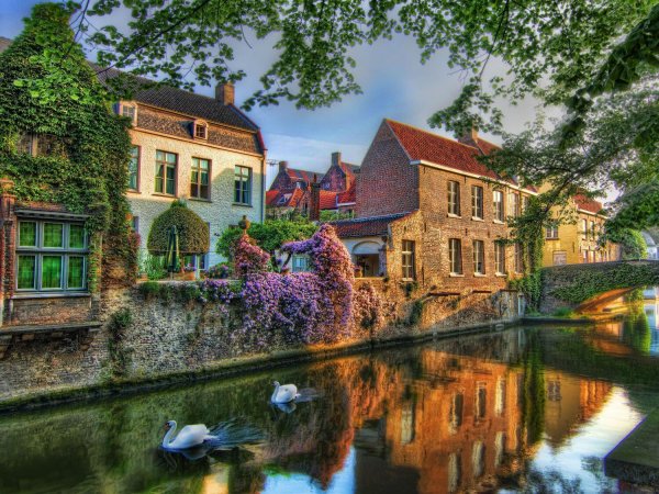 Брюгге городок в Бельгии
