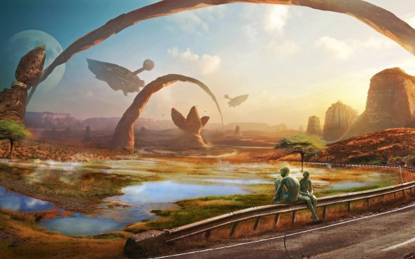 Фантастические пейзажи