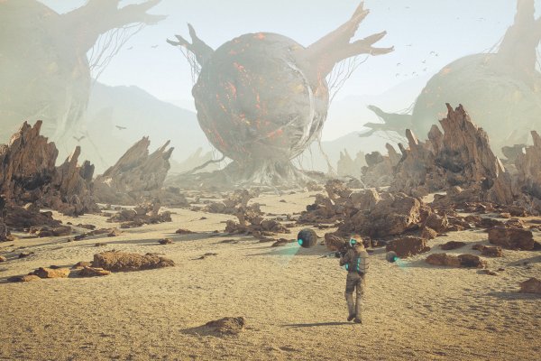 Инопланетная пустыня