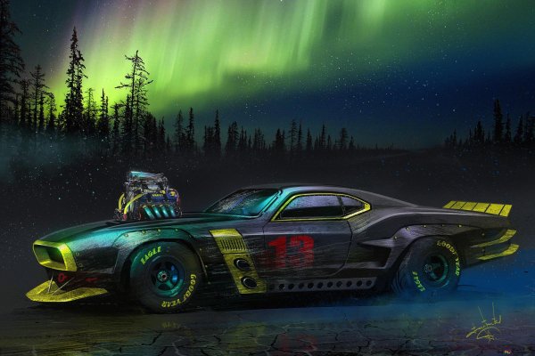 Cyberpunk 2077 Ford Mustang