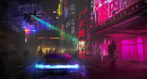 Cyberpunk 2077 фон