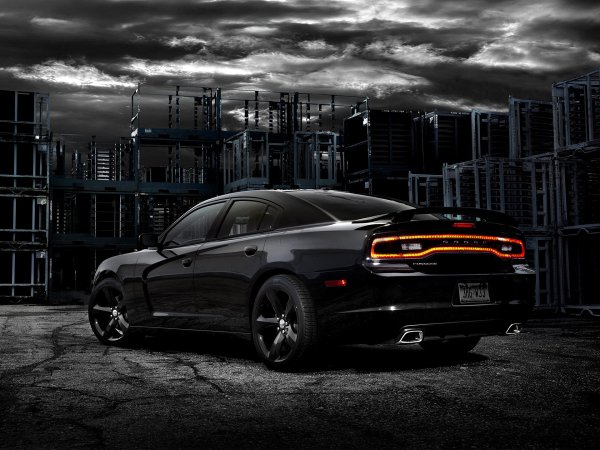 Dodge Charger тёмный рыцарь