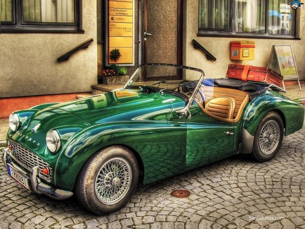 Машины в винтажном стиле