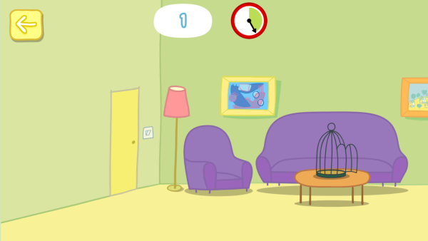 Свинка Пеппа спальня