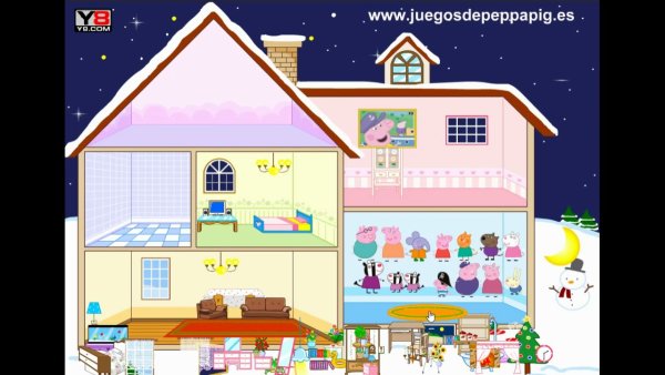 Игра кукольный дом свинки Пеппы