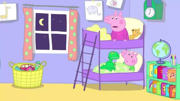 Комната свинки Пеппы и Джорджа