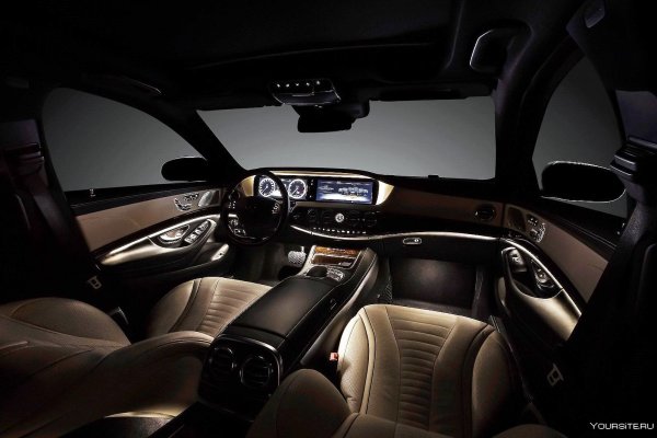 Mercedes 222 Interior s-class