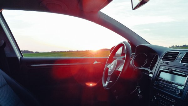 Машина вид изнутри