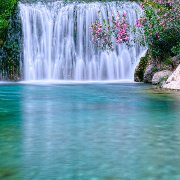 Водопад « голубая Лагуна» ( г.холм)