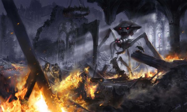 Tripod War of the Worlds Goliath