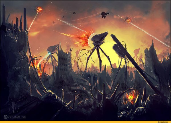 Герберт Уэллс "война миров"